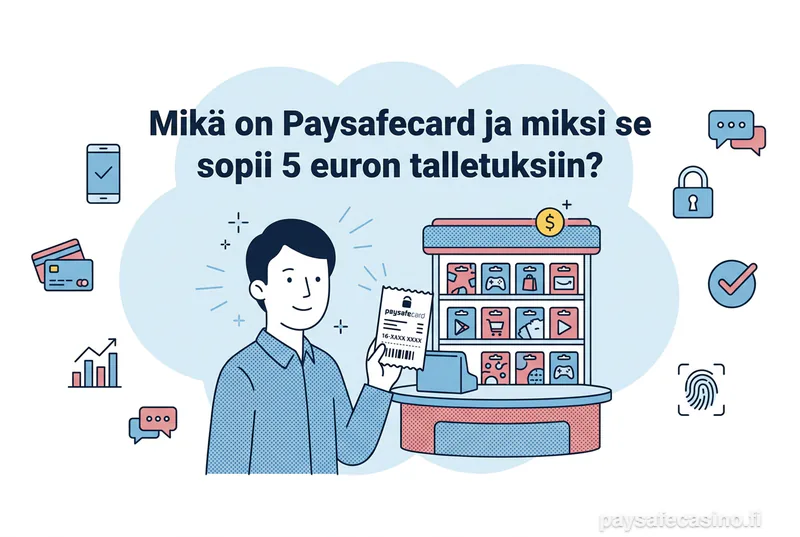 Mikä on Paysafecard ja miksi se sopii 5 euron talletuksiin?